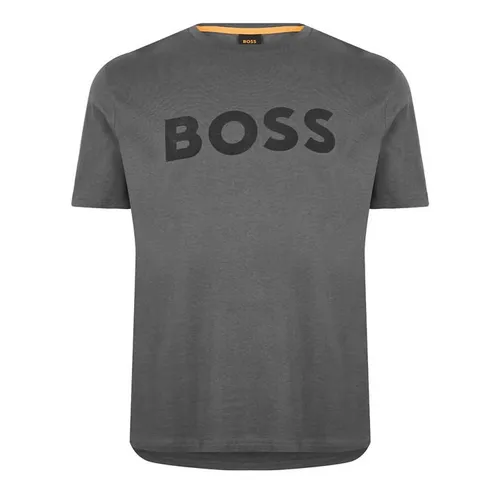 Boss Thinking 1 Logo T Shirt - Grey