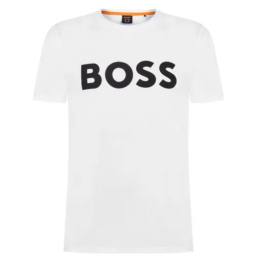 Boss Thinking 1 Logo T Shirt - White
