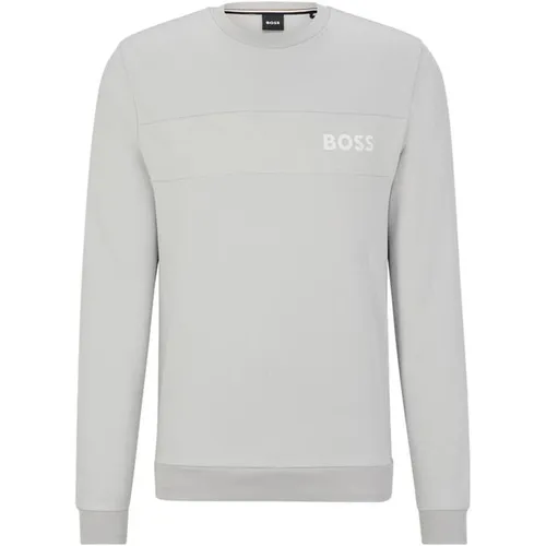 Boss Tracksuit Sweatshirt 10166548 - Grey