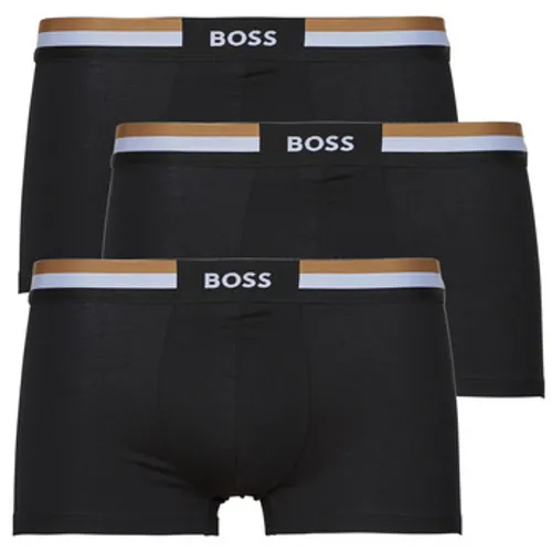 BOSS  Trunk 3P Motion  men's Boxer shorts in Black