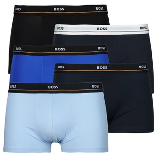BOSS  Trunk 5P Essential  men's Boxer shorts in Multicolour
