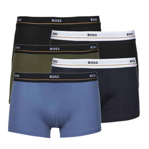 BOSS  Trunk 5P Essential  men's Boxer shorts in Multicolour