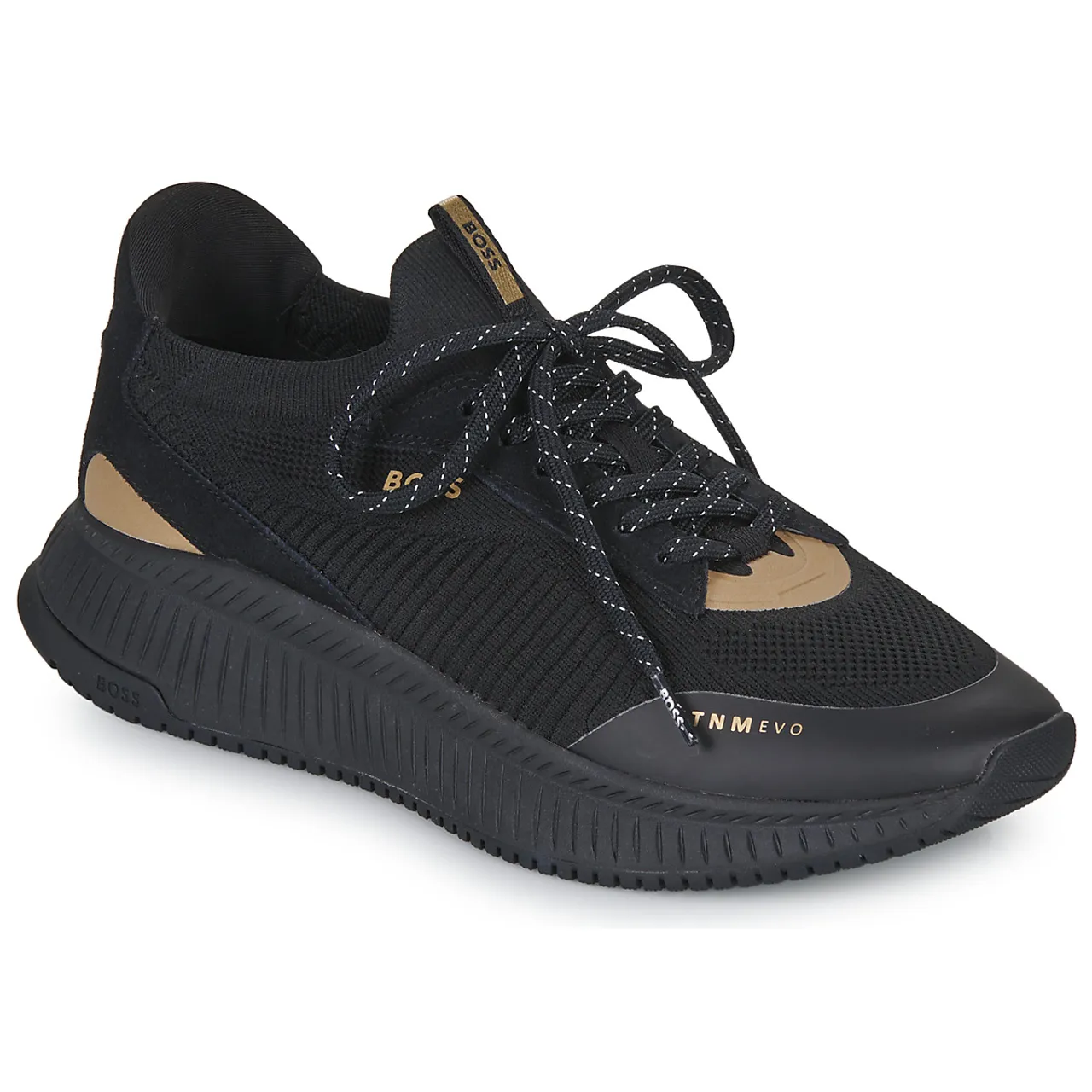 BOSS  TTNM EVO_Slon_knsd  men's Shoes (Trainers) in Black