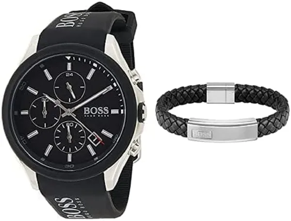 BOSS Watches and Jewelry Chronograph Watch and Black