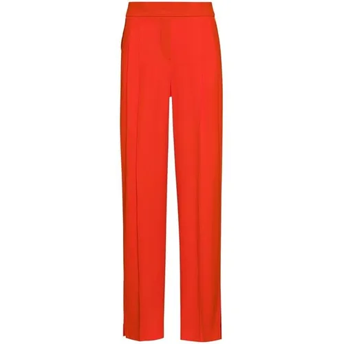 BOSS Wide Leg Trousers - Orange