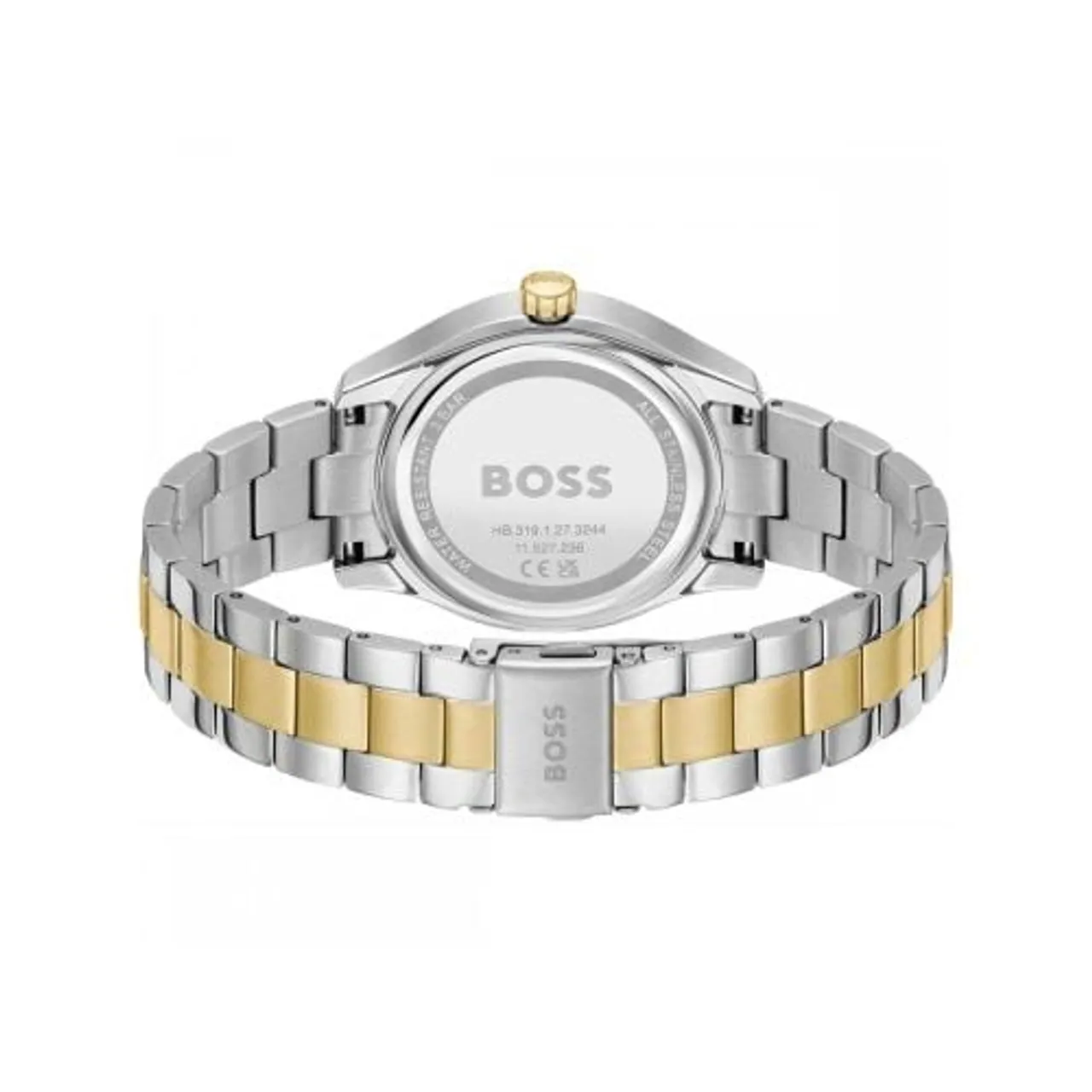 BOSS Womens Silver Gold Lida Watch