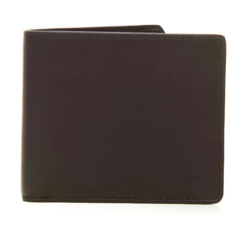 Boss , Zip Leather Wallet - Medium Size ,Brown male, Sizes: ONE SIZE
