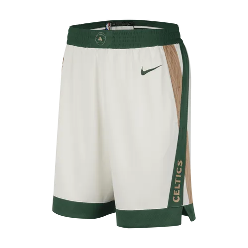 Boston Celtics 2023/24 City Edition Men's Nike Dri-FIT NBA Swingman Shorts - White - Polyester