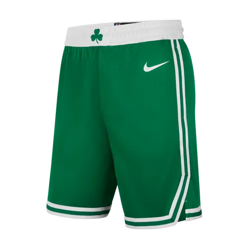 Boston Celtics Icon Edition Men's Nike NBA Swingman Shorts - Green - Polyester
