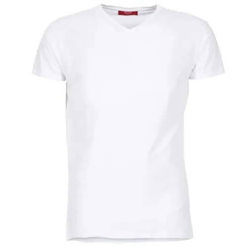 BOTD  ECALORA  men's T shirt in White