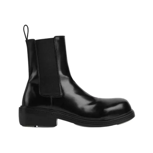 Bottega Veneta , Black Ankle Boot ,Black male, Sizes: