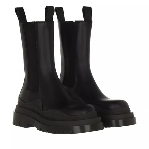 Bottega Veneta Boots & Ankle Boots - Tire Boot Leather - black - Boots & Ankle Boots for ladies
