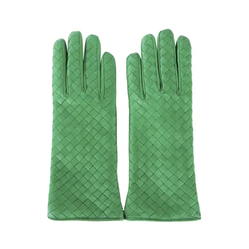 Bottega Veneta , Bottega Veneta Gloves ,Green female, Sizes: