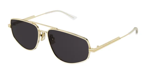 Bottega Veneta BV1125S 002 Men's Sunglasses Gold Size 59