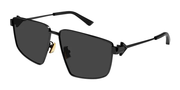 Bottega Veneta BV1223S Asian Fit 001 Women's Sunglasses Black Size 61