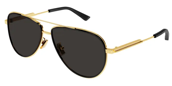 Bottega Veneta BV1240S 001 Men's Sunglasses Gold Size 59