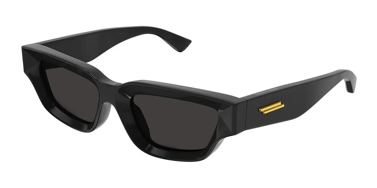 Bottega Veneta BV1250S 001 Men's Sunglasses Black Size 53