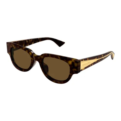 Bottega Veneta , Bv1278Sa 002 Sunglasses ,Brown female, Sizes: