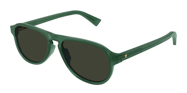 Bottega Veneta BV1292S 003 Men's Sunglasses Green Size 55
