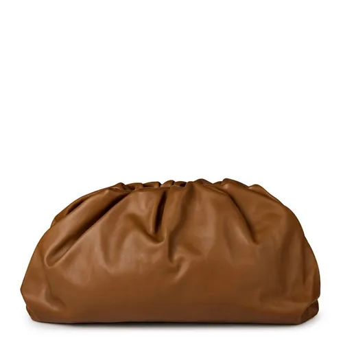 Bottega Veneta Cloud Clutch Bag - Brown