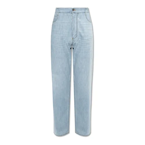 Bottega Veneta , Cotton jeans ,Blue male, Sizes: