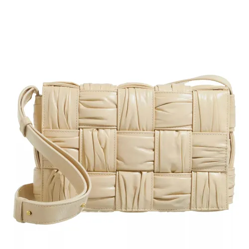 Bottega Veneta Crossbody Bags - Cassette Shoulder Bag - beige - Crossbody Bags for ladies