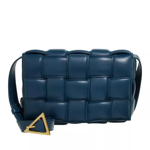 Bottega Veneta Crossbody Bags - Padded Cassette Crossbody Leather - blue - Crossbody Bags for ladies