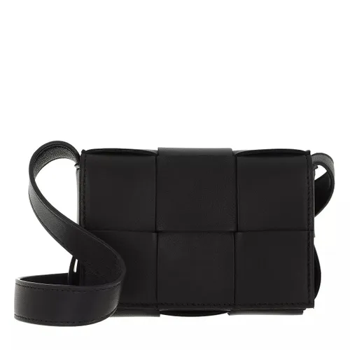 Bottega Veneta Crossbody Bags - Small Cassette - black - Crossbody Bags for ladies