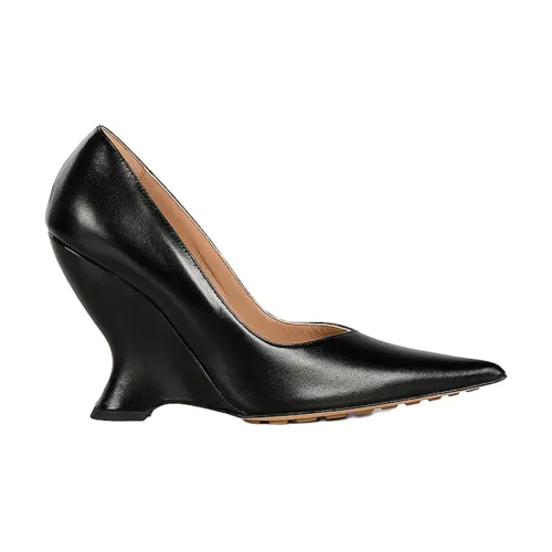 Bottega Veneta , Elegant Decollete Shoes ,Black female, Sizes: