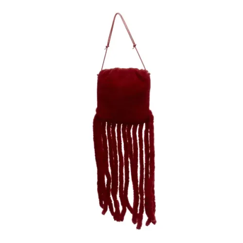 Bottega Veneta , Fabric crossbody-bags ,Red female, Sizes: ONE SIZE