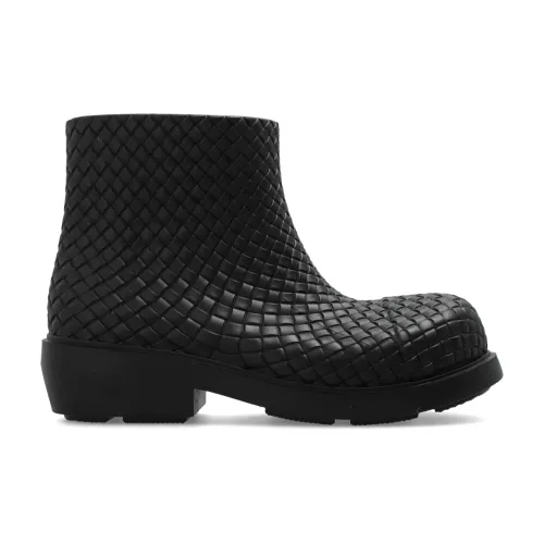 Bottega Veneta , ‘Fireman’ rain boots ,Black male, Sizes: