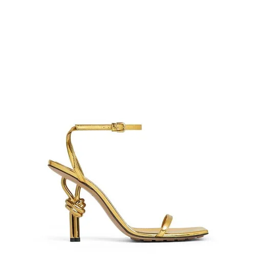 Bottega Veneta Knot Sandal - Gold