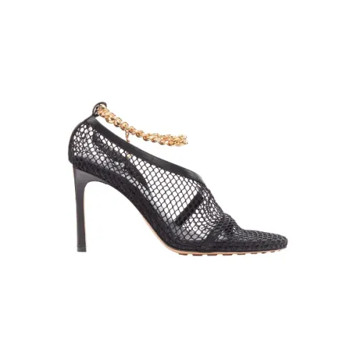 Bottega Veneta , Leather sandals ,Black female, Sizes: