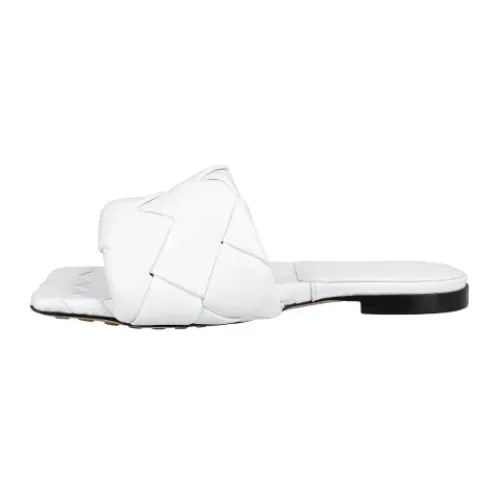 Bottega Veneta , Leather sandals ,White female, Sizes: