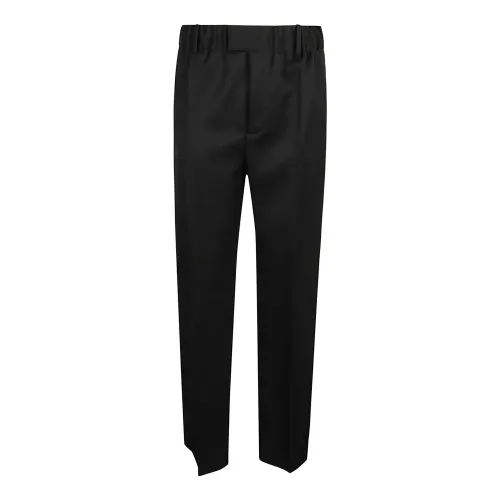 Bottega Veneta , Men's Clothing Trousers Black Aw23 ,Black male, Sizes: