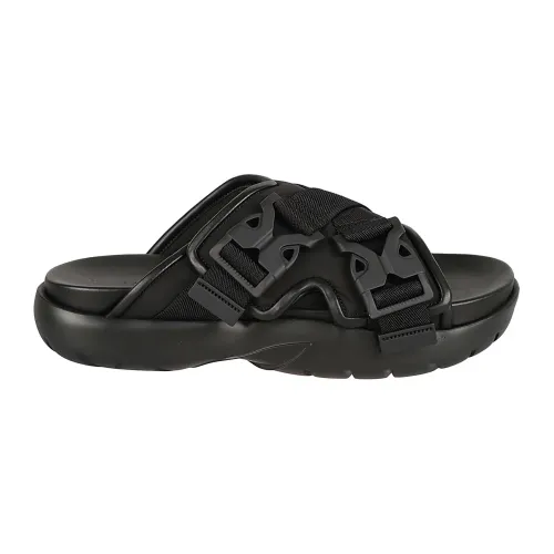 Bottega Veneta , Men's Shoes Sandals Black Aw23 ,Black male, Sizes: