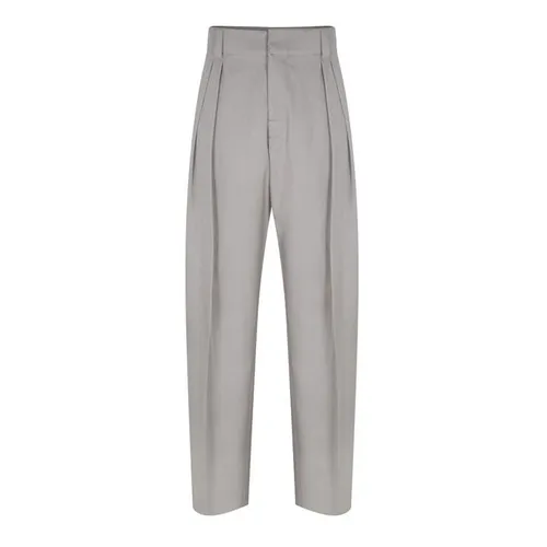 BOTTEGA VENETA Pleated Trousers - Grey