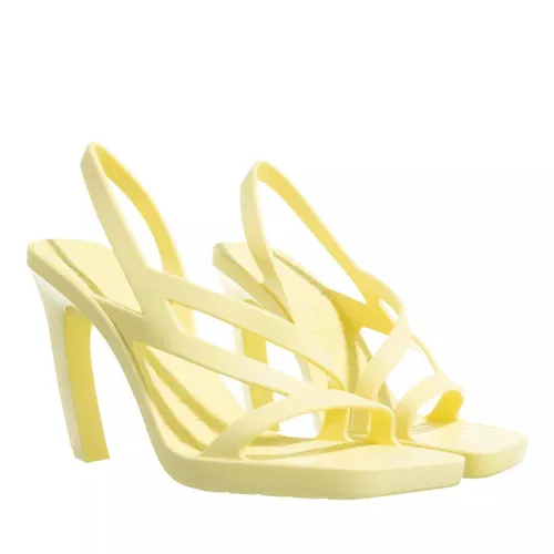 Bottega Veneta Sandals - Jimbo Slingback Sandals - yellow - Sandals for ladies