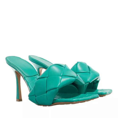 Bottega Veneta Sandals - The Lido Sandals Intrecciato - green - Sandals for ladies