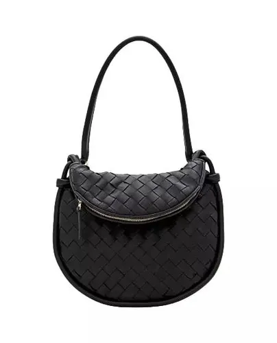 Bottega Veneta Shopping Bags - GEMINI SMALL LEATHER SHOULDER BAG - black - Shopping Bags for ladies