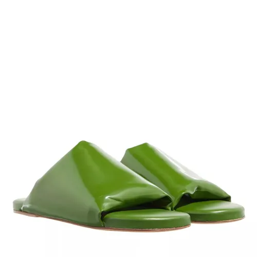 Bottega Veneta Slipper & Mules - Cushion Slides - green - Slipper & Mules for ladies