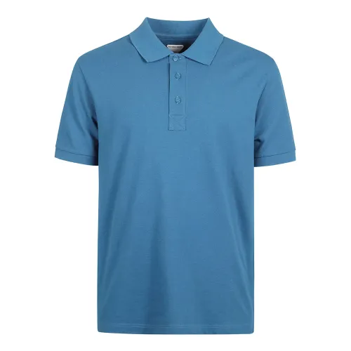 Bottega Veneta , Stylish T-shirts and Polo Shirt ,Blue male, Sizes: