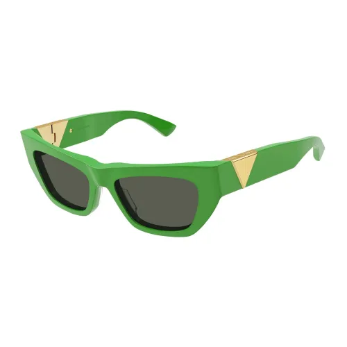 Bottega Veneta , Sunglasses ,Green female, Sizes: ONE