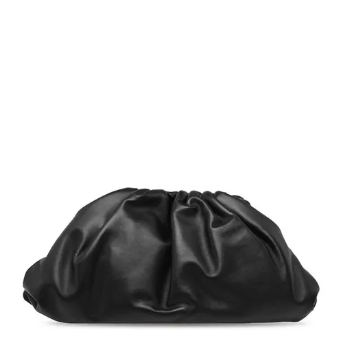 Bottega Veneta The Pouch Clutch Bag - Black