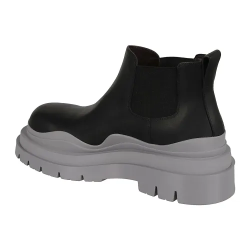 Bottega Veneta , Tire Ankle Boot ,Black male, Sizes: