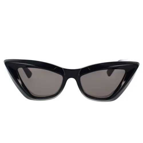 Bottega Veneta , Trendy Cat-Eye Sunglasses Bv1101S 001 ,Black female, Sizes: