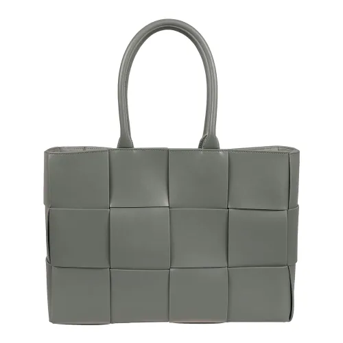 Bottega Veneta , Urban Leather Bags ,Gray male, Sizes: ONE SIZE