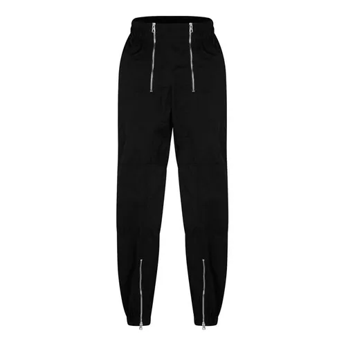 BOTTEGA VENETA Zipped Nylon Trousers - Black