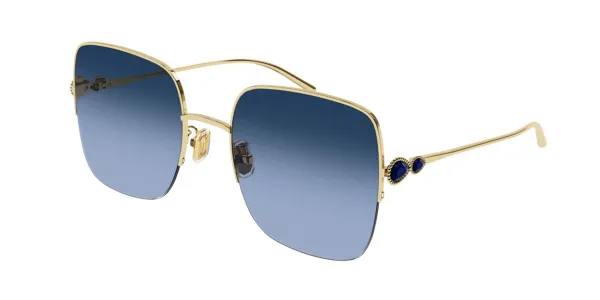 Boucheron BC0122S 002 Women's Sunglasses Gold Size 57