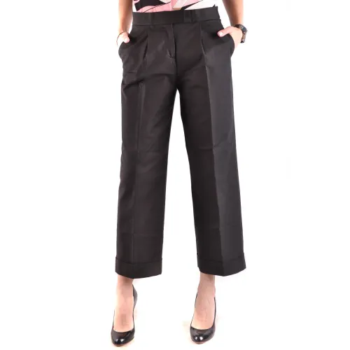 Boutique Moschino , Trousers ,Black female, Sizes: